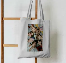 BTS Group Hug Kpop Tote Bag