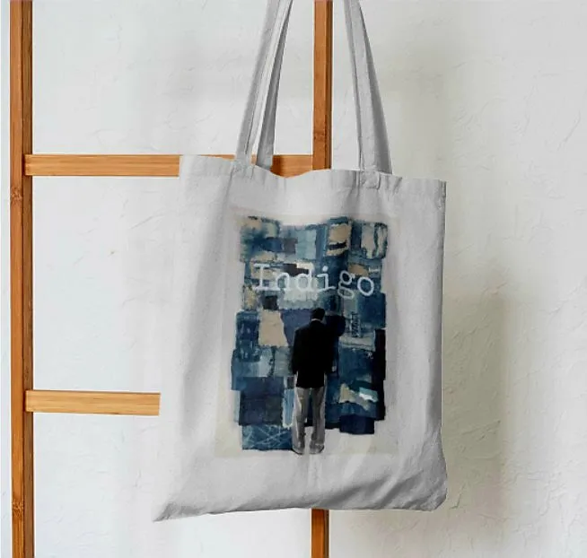 BTS RM Indigo Album Art Kpop Tote Bag