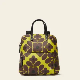 Buddy Backpack - Flower Tile Chartreuse