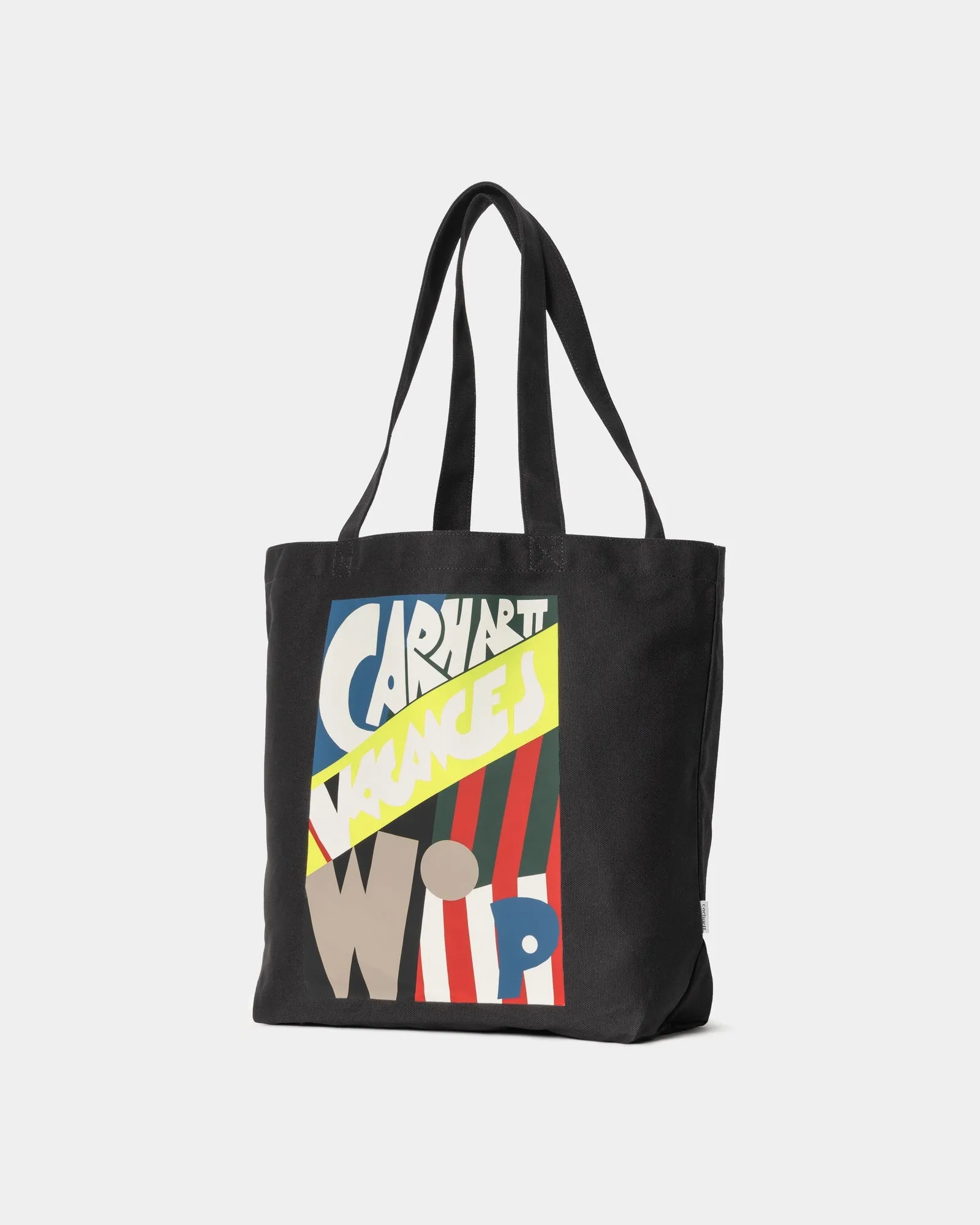 Canvas Graphic Tote | Black