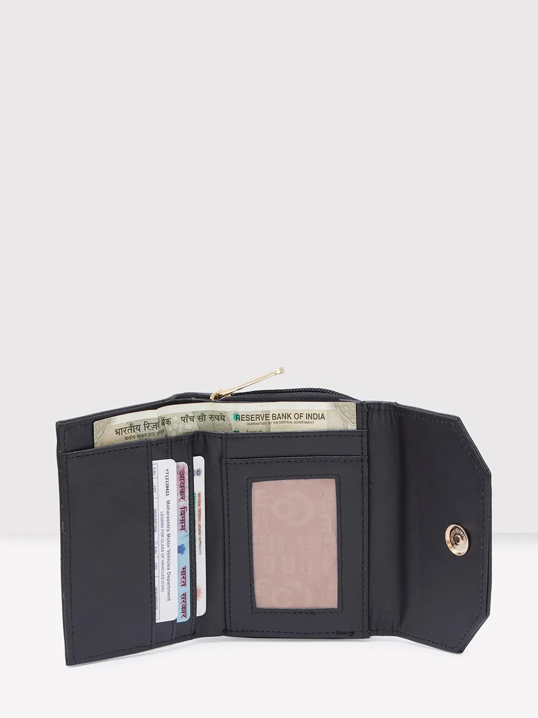 Caprese Cleo Wallet Small Black