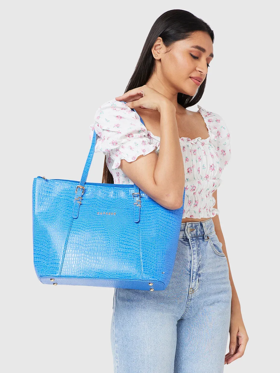 Caprese Gianna Tote Large (E) Blue