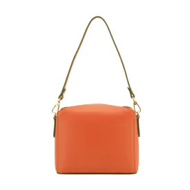 Cassetta Orange Crossbody Bag