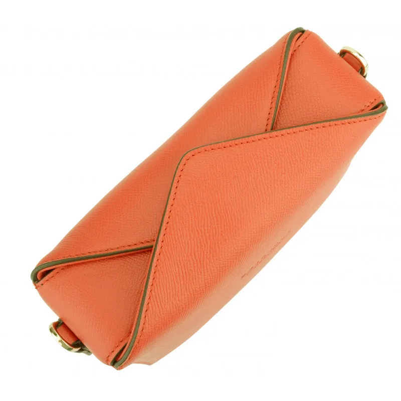 Cassetta Orange Crossbody Bag