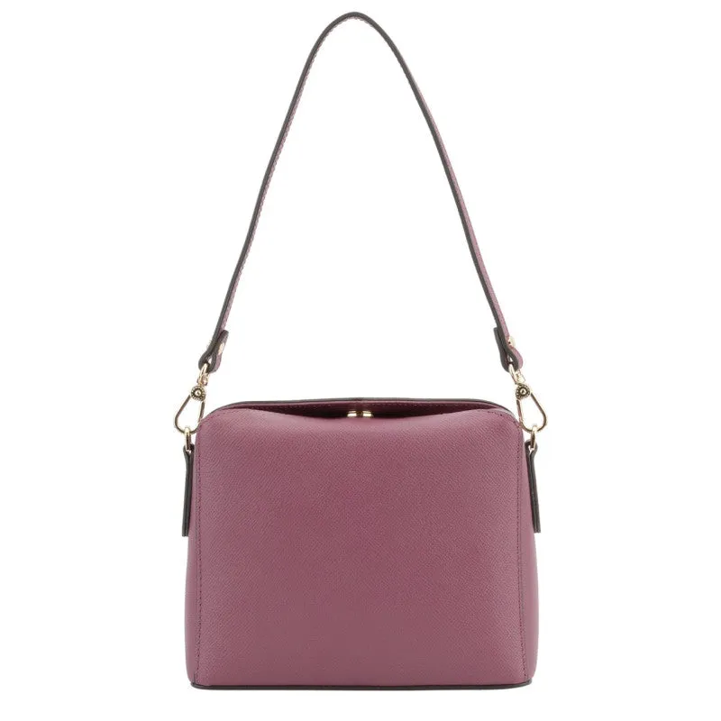 Cassetta Prune Crossbody Bag