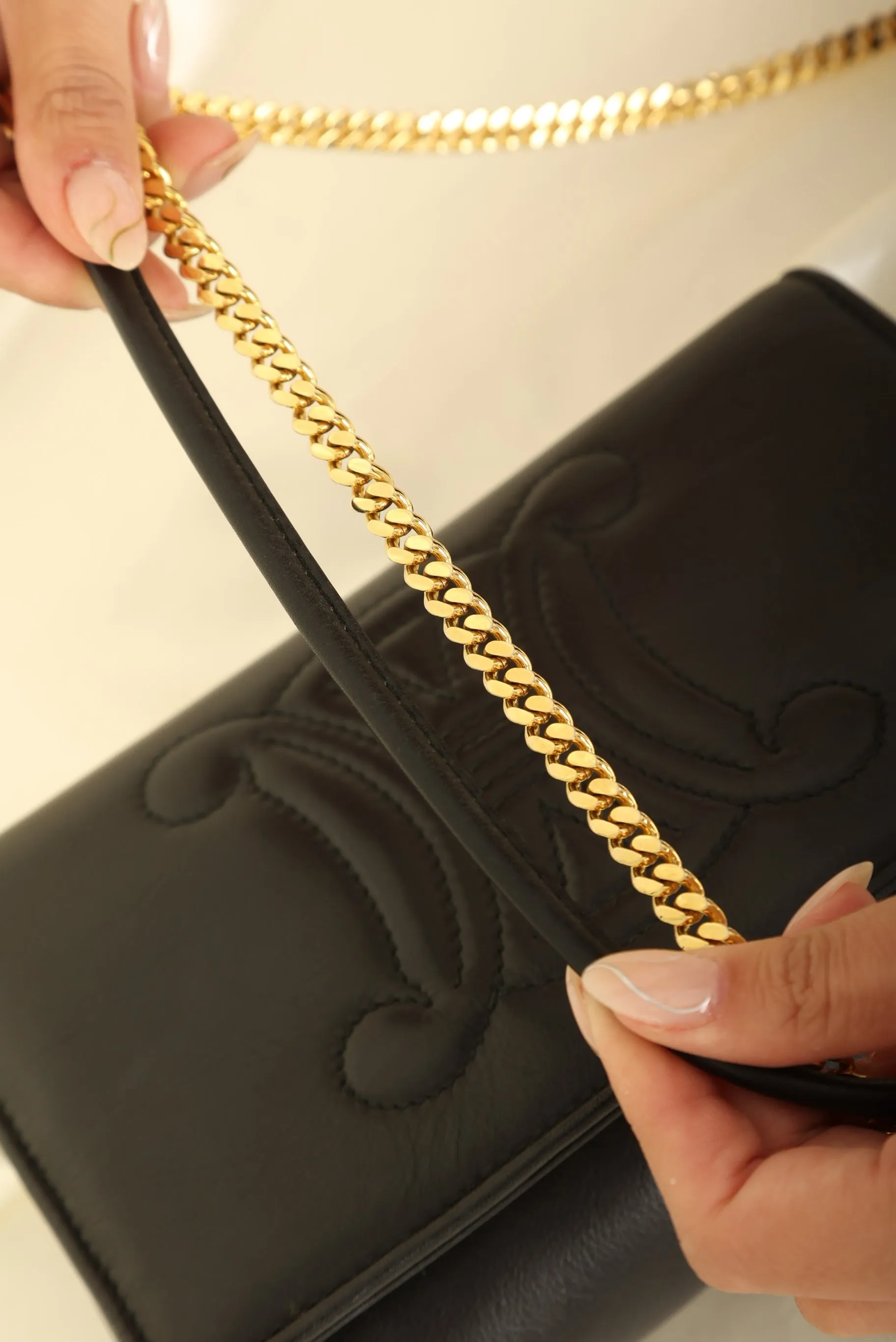 Celine Triomphe Chain Pochette