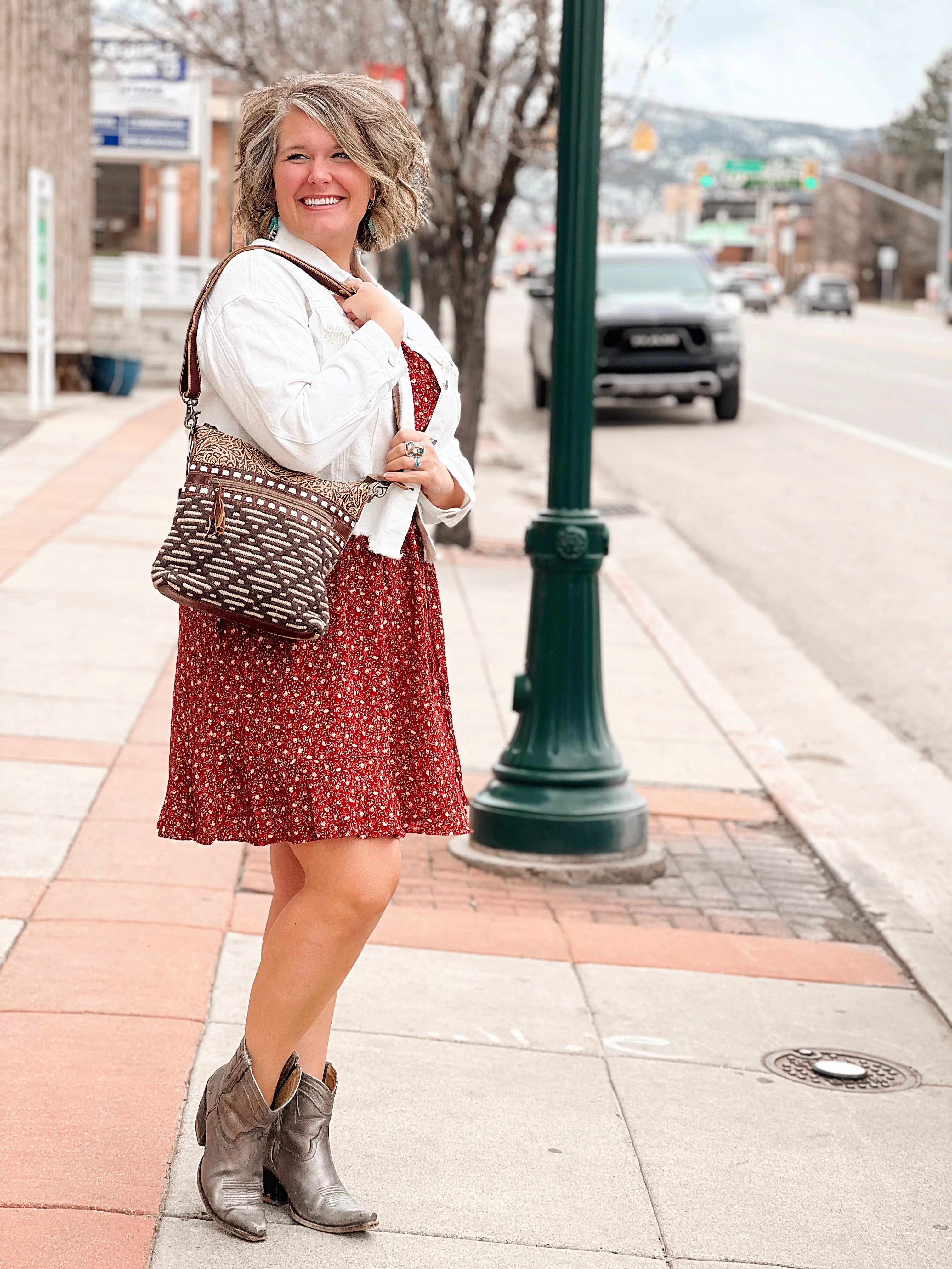 Chocolate Crossbody Bag