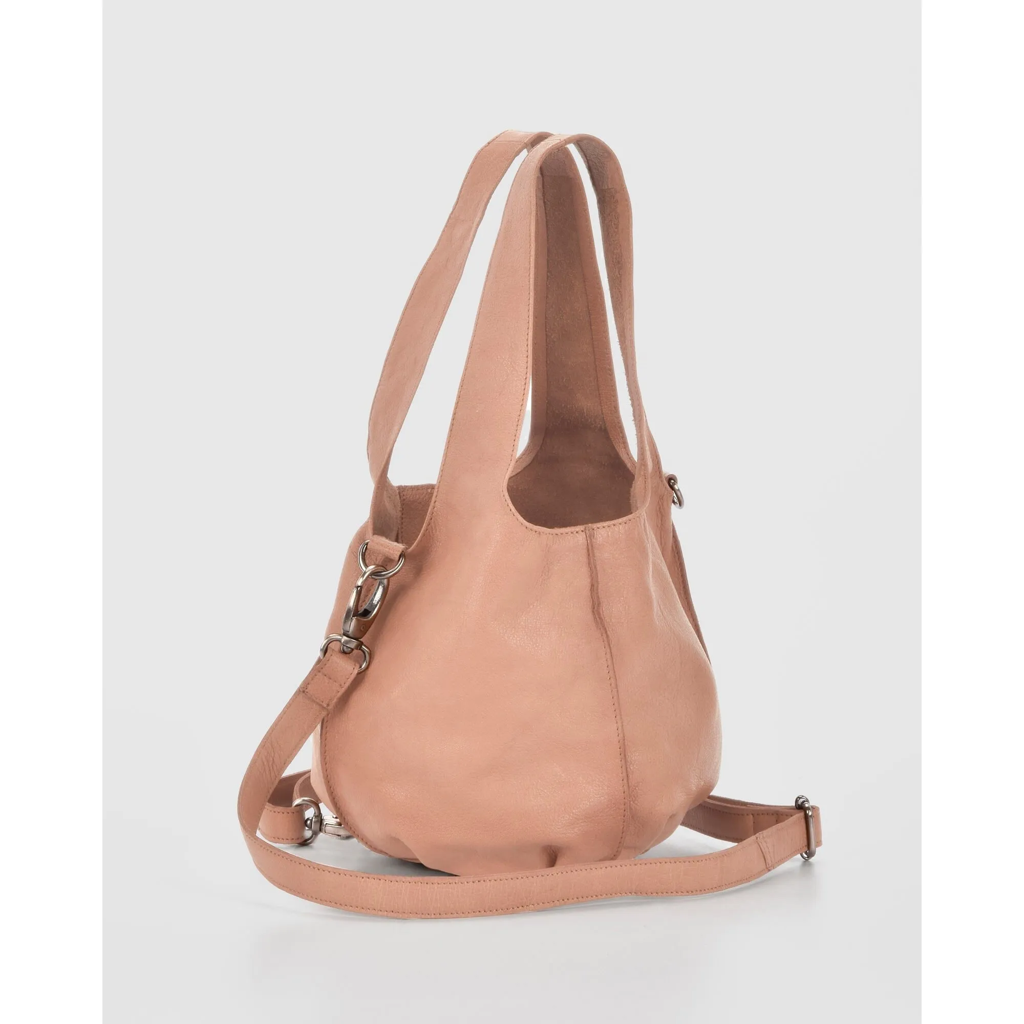 COBB & CO Simpson Small Round Leather Tote