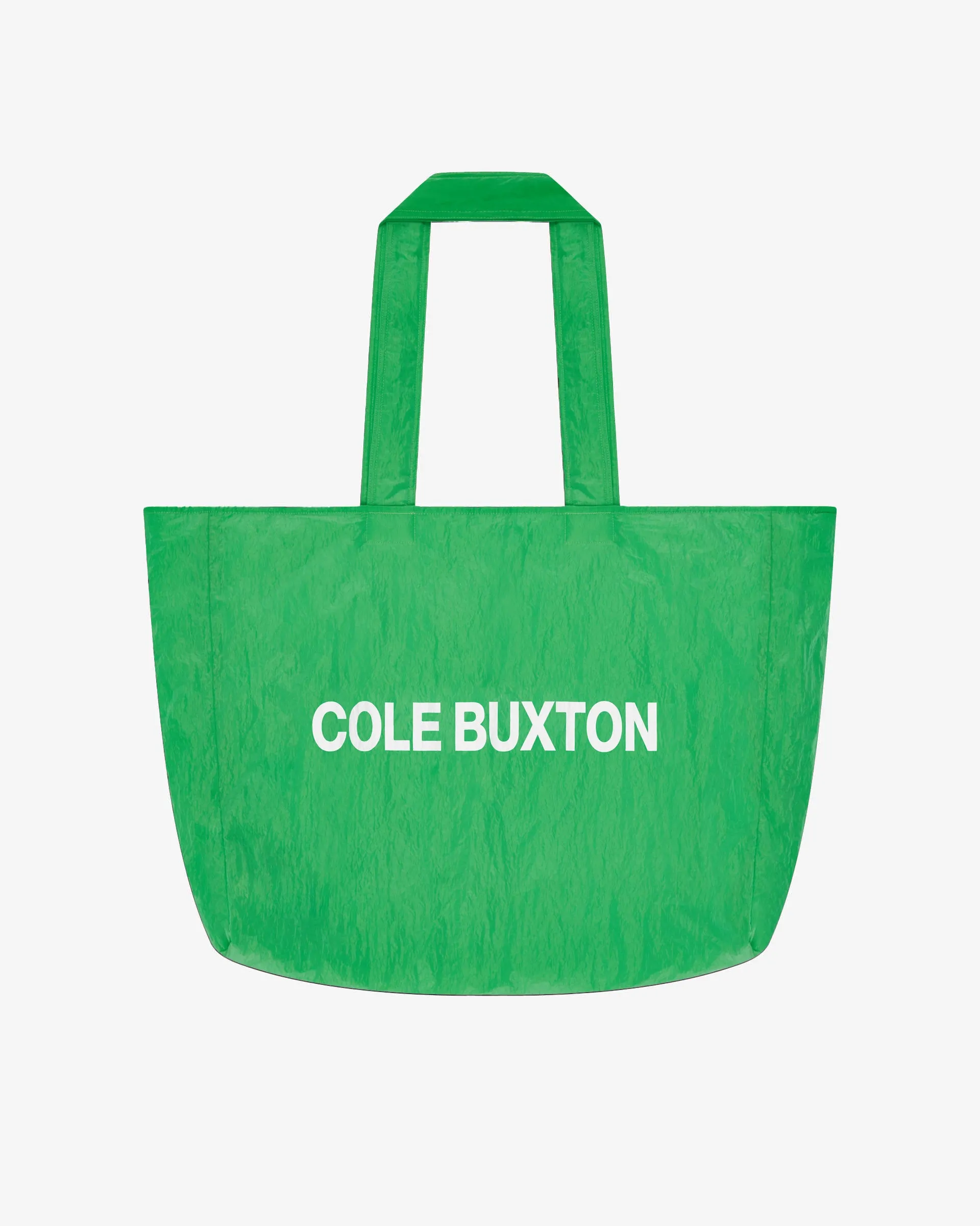 CRINKLE NYLON TOTE BAG