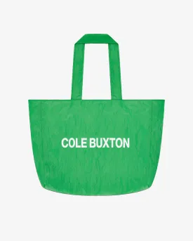 CRINKLE NYLON TOTE BAG