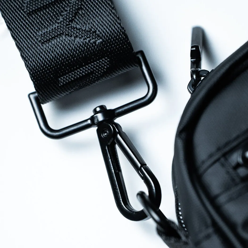 CROSSBODY BAG - MATTE BLACK