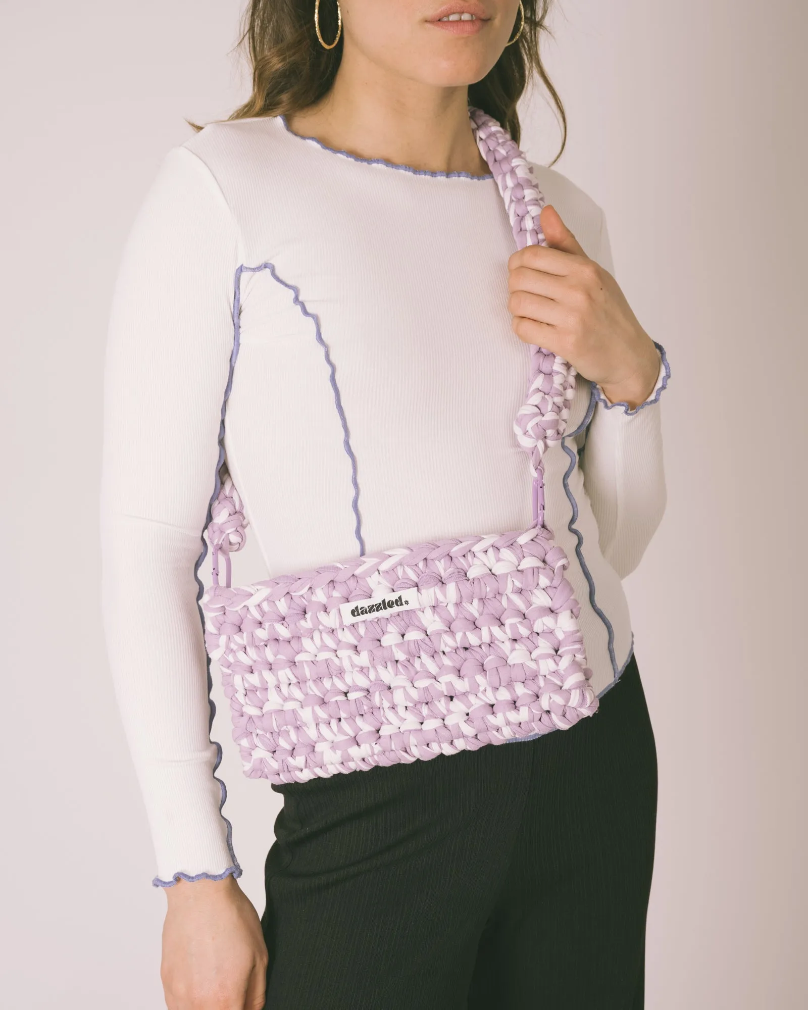 DAZZLED The Ella Bag Purple Lilac