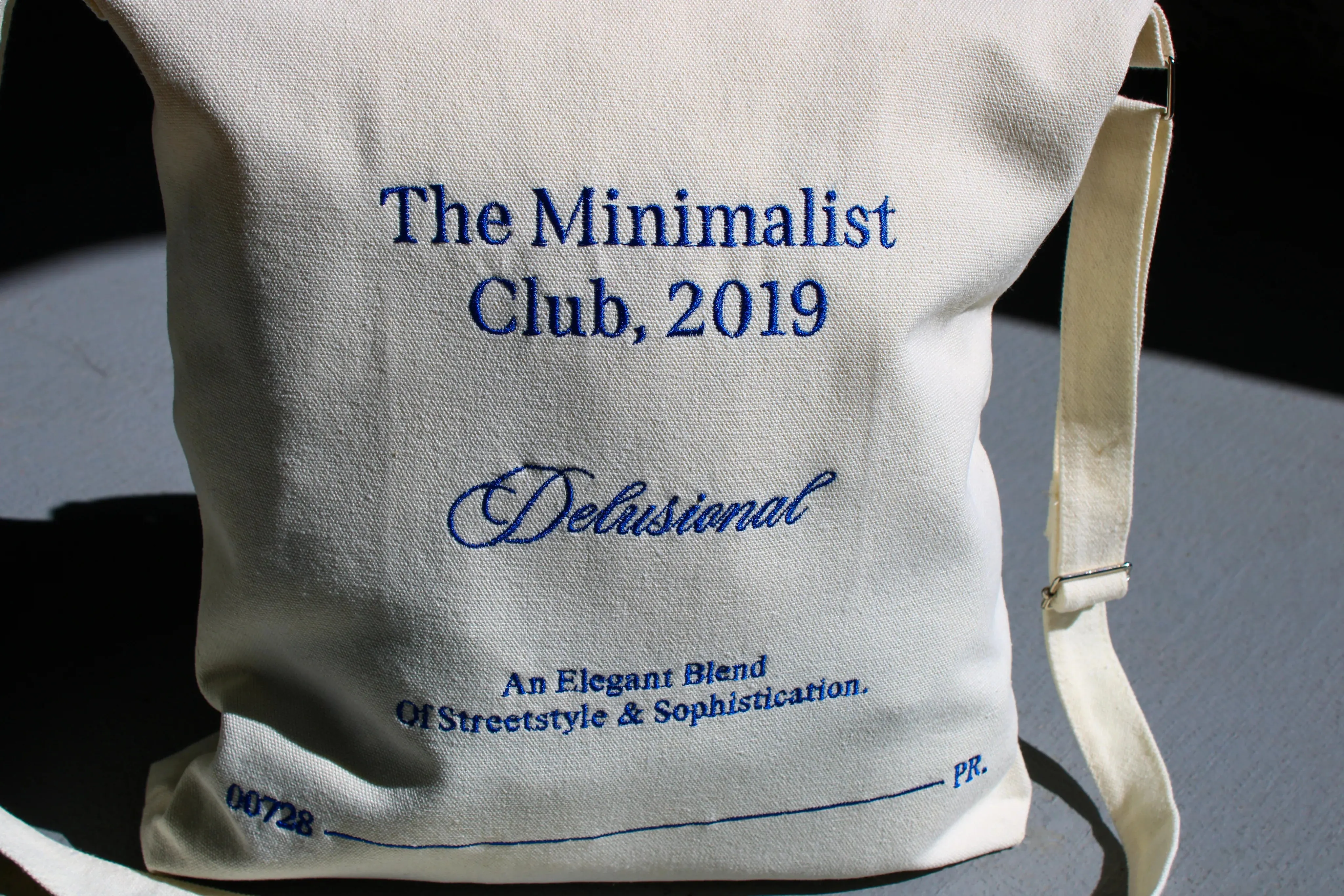 Delusional The Minimalist Club Tote Bag