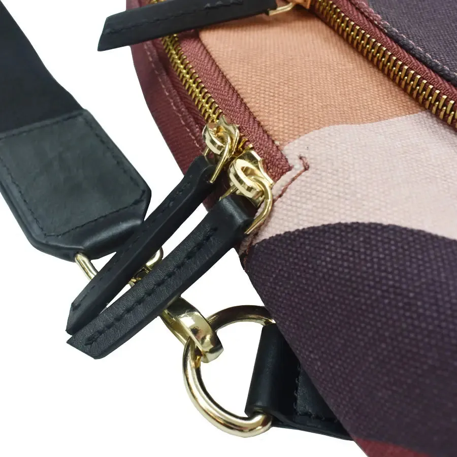 DUPATA CHIHIRO SLING CROSSBODY BAG MAROON