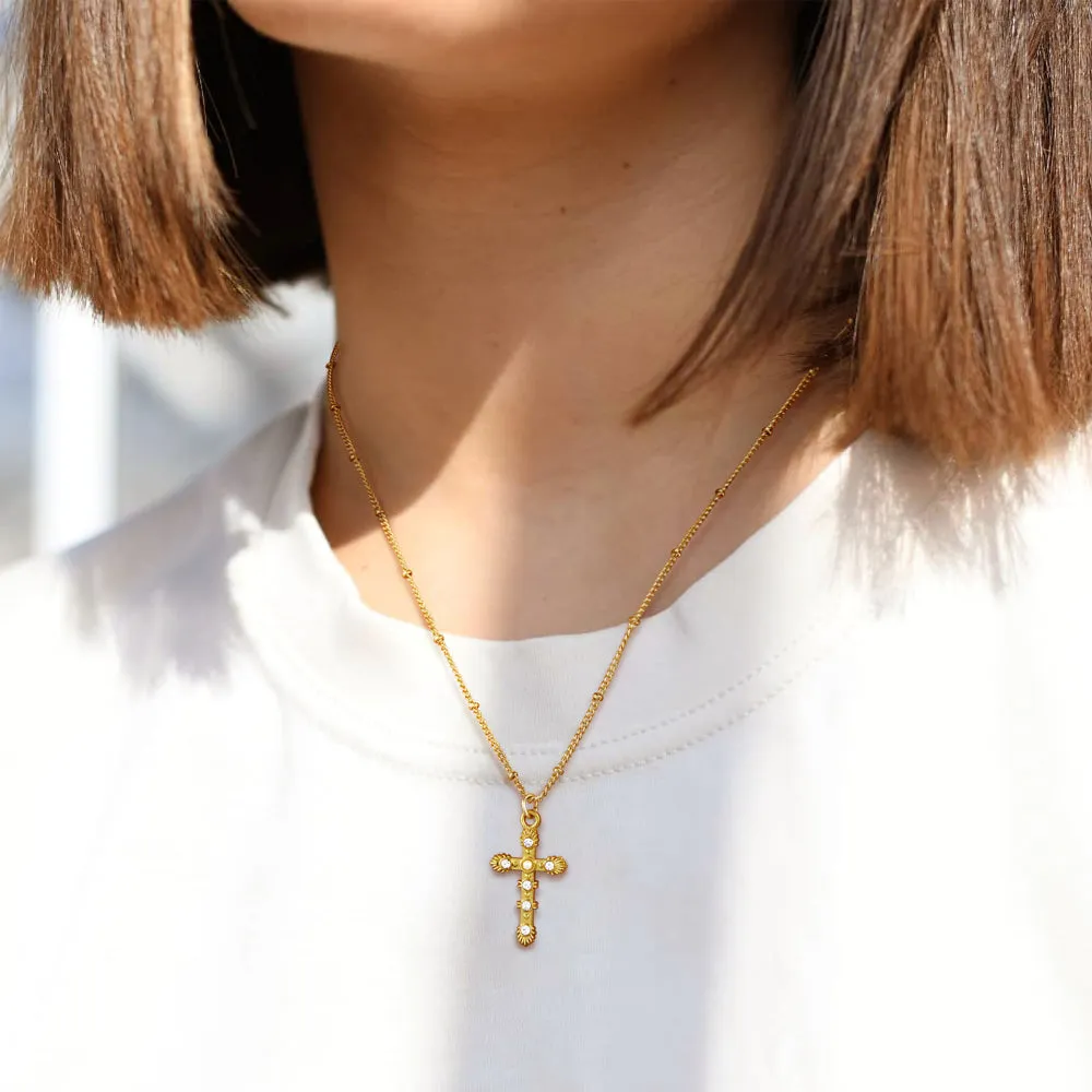 Fashion Cross Stacking Necklace