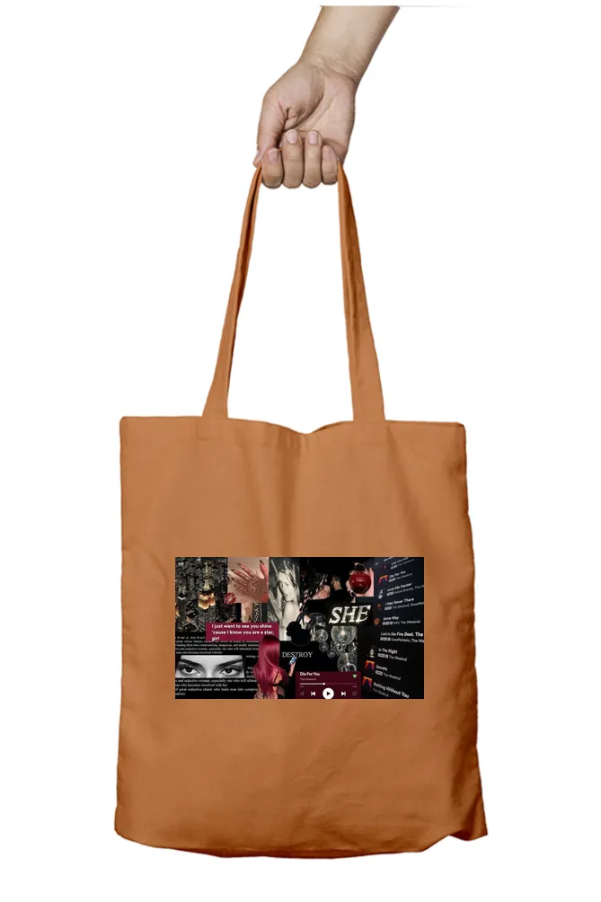 Femme Fatale Pop Culture Tote Bag