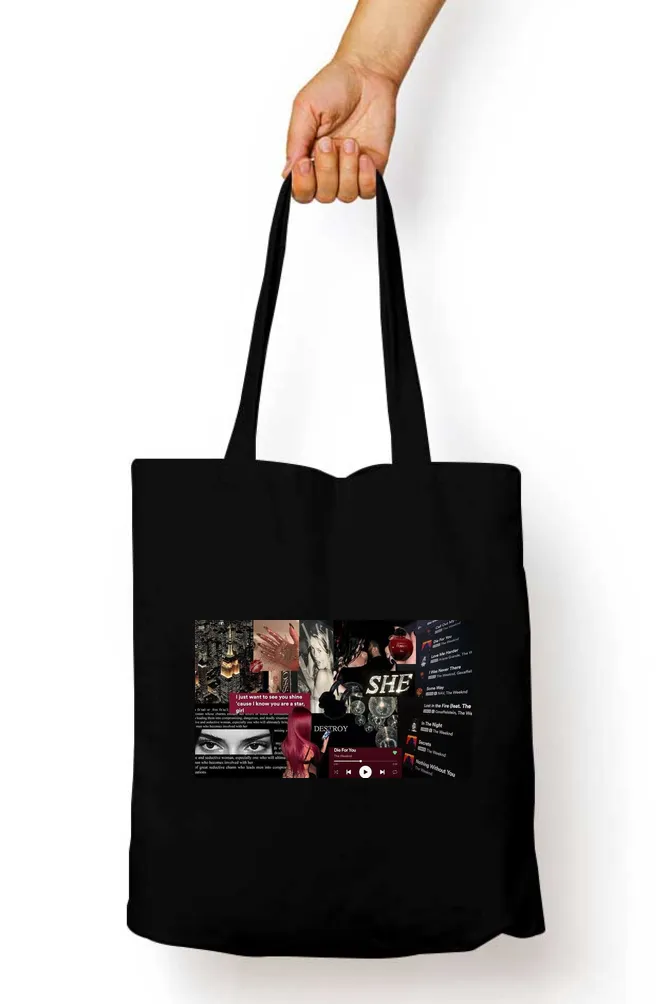 Femme Fatale Pop Culture Tote Bag