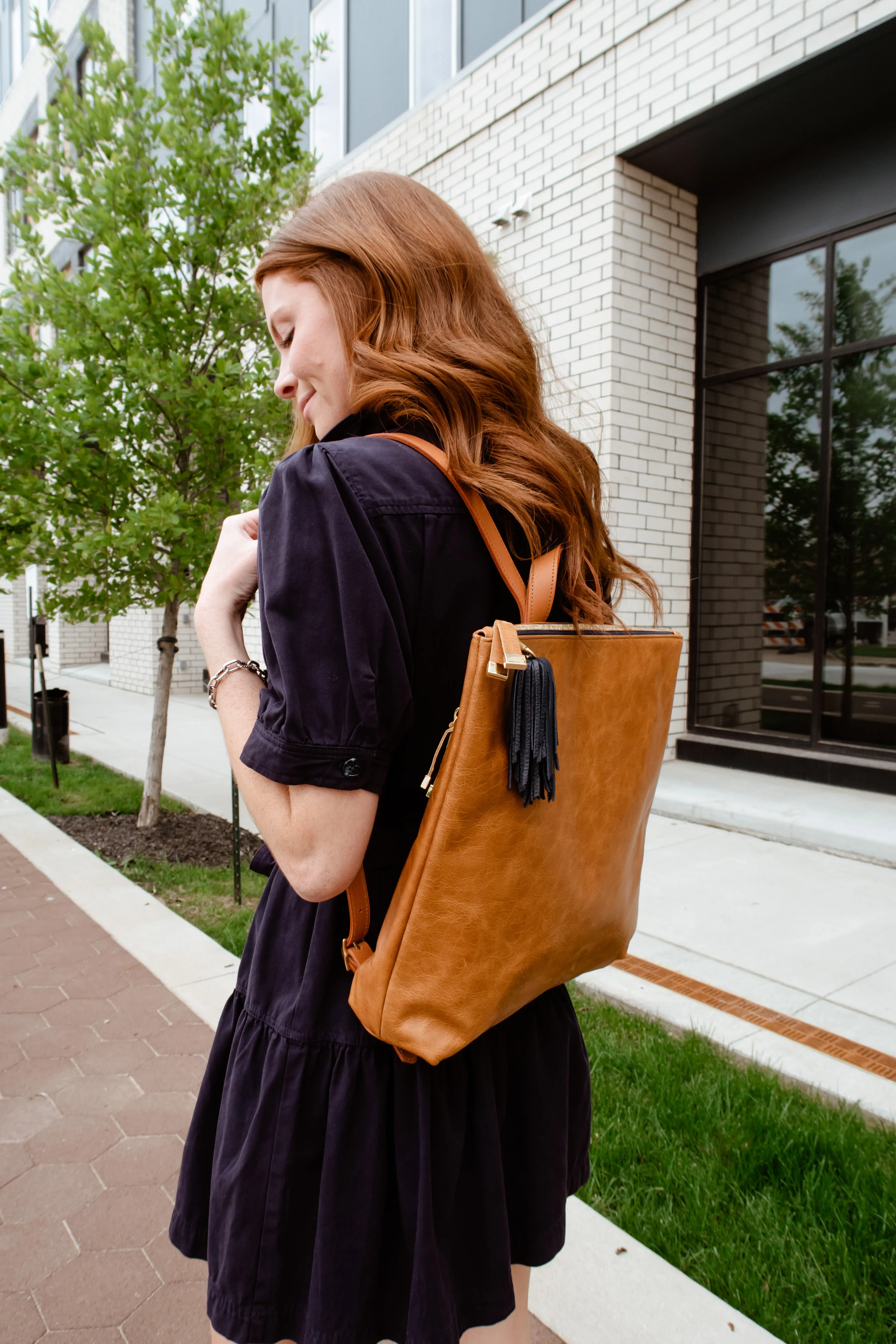 FRANNY BACKPACK | SADDLE