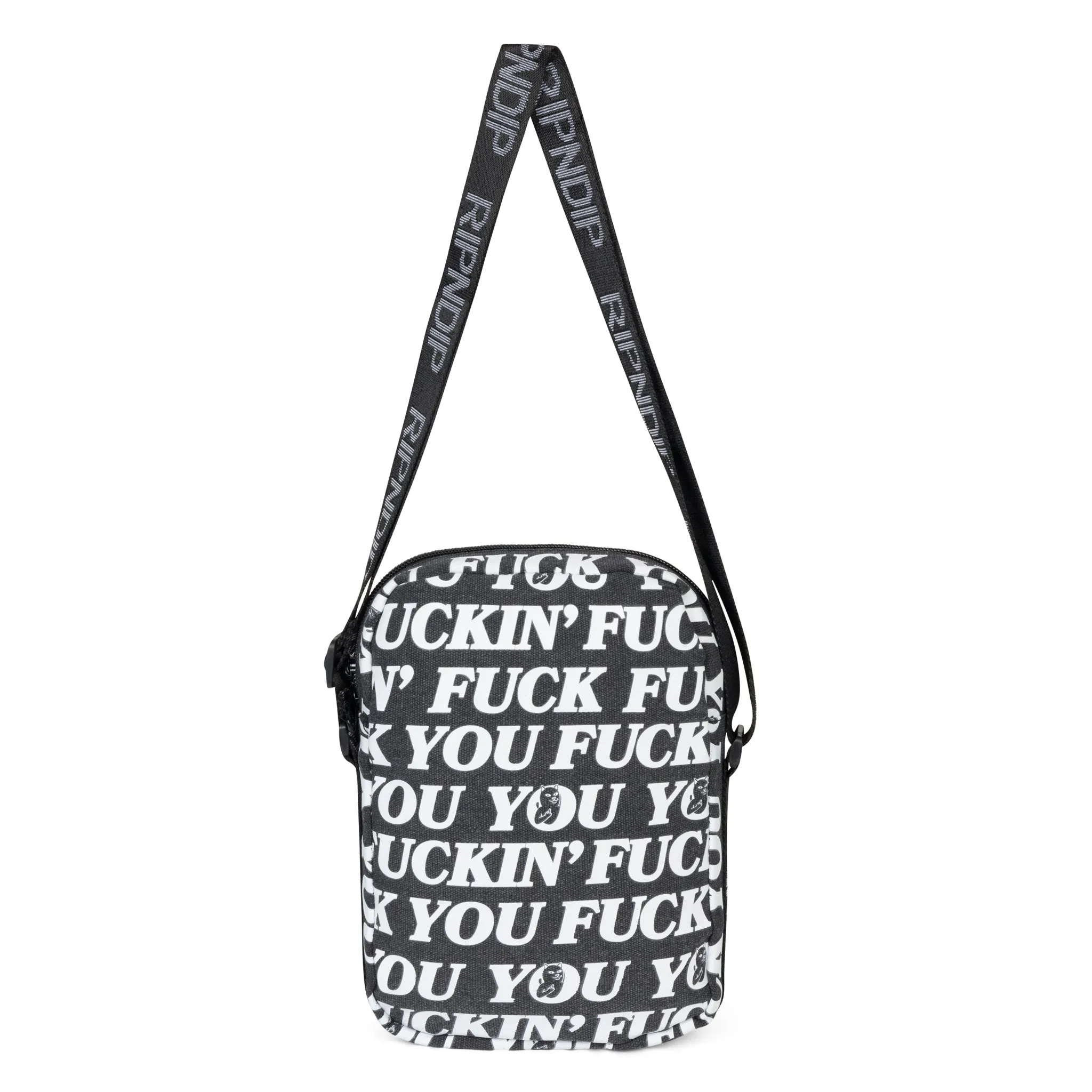 Fuckin Fuck Crossbody Bag (Black)