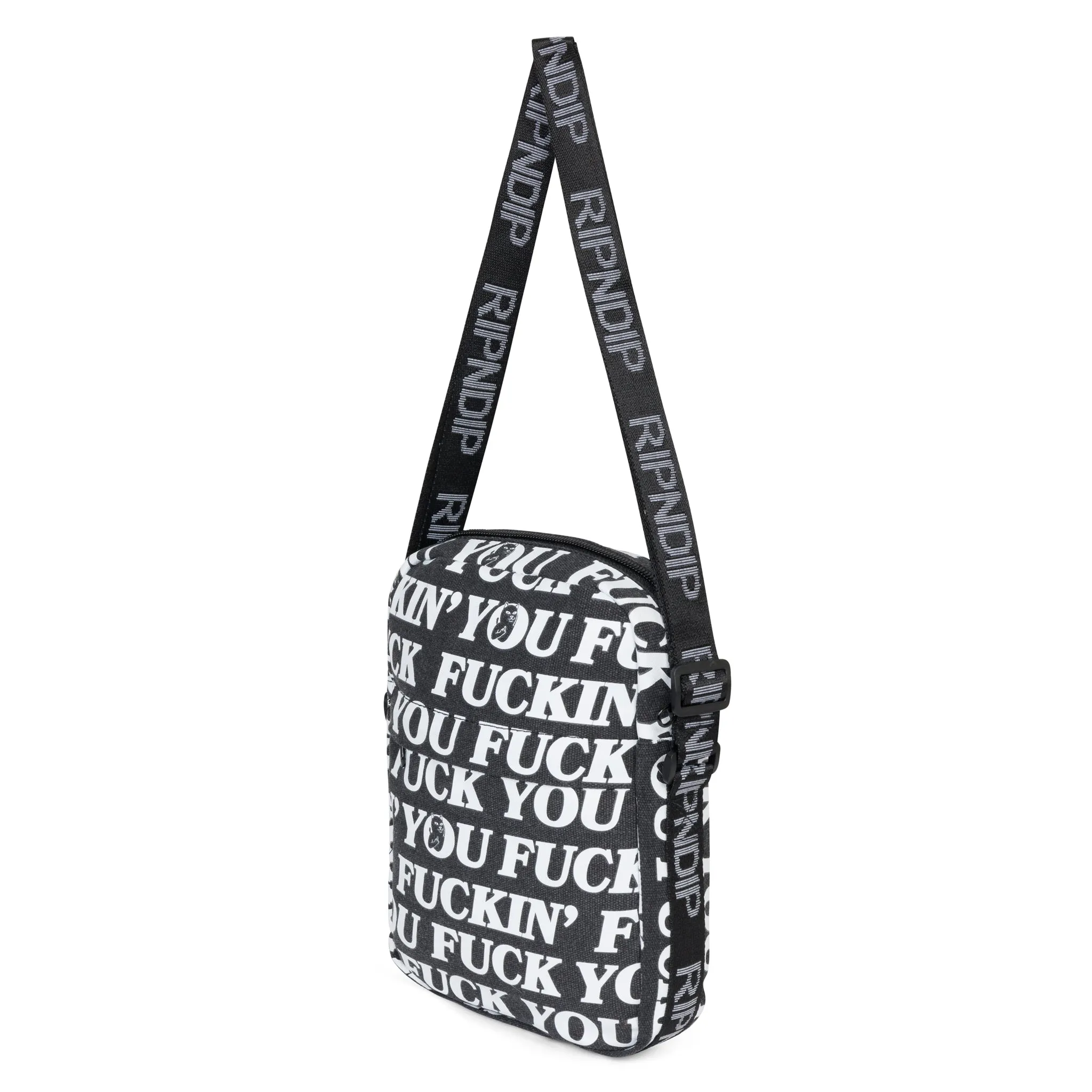 Fuckin Fuck Crossbody Bag (Black)