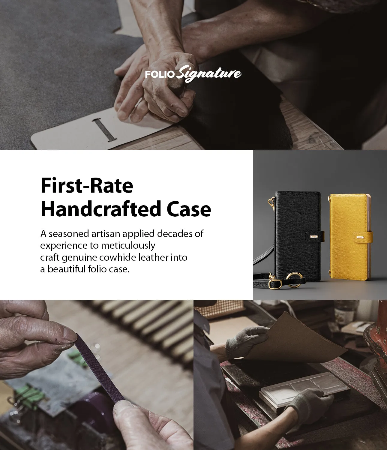 Galaxy Note 20 Ultra Case | Folio Signature Black