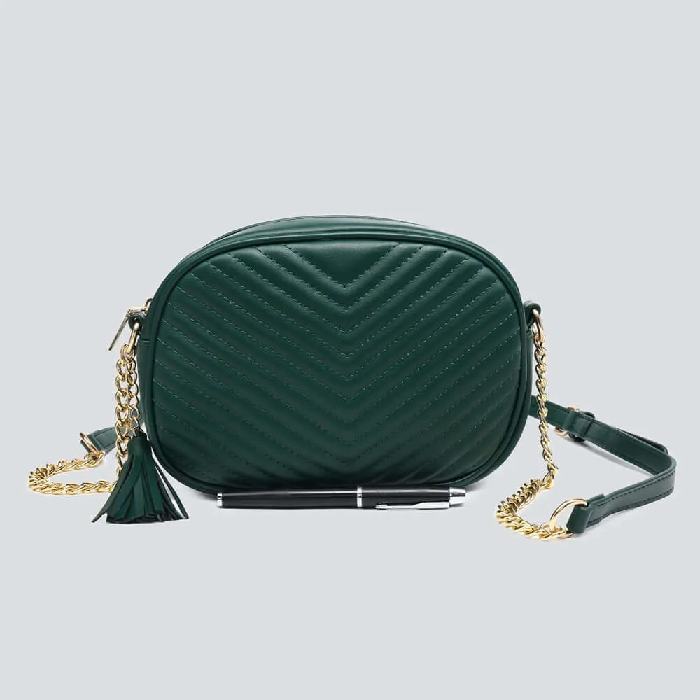 Geneva Chain Strap Crossbody Bag