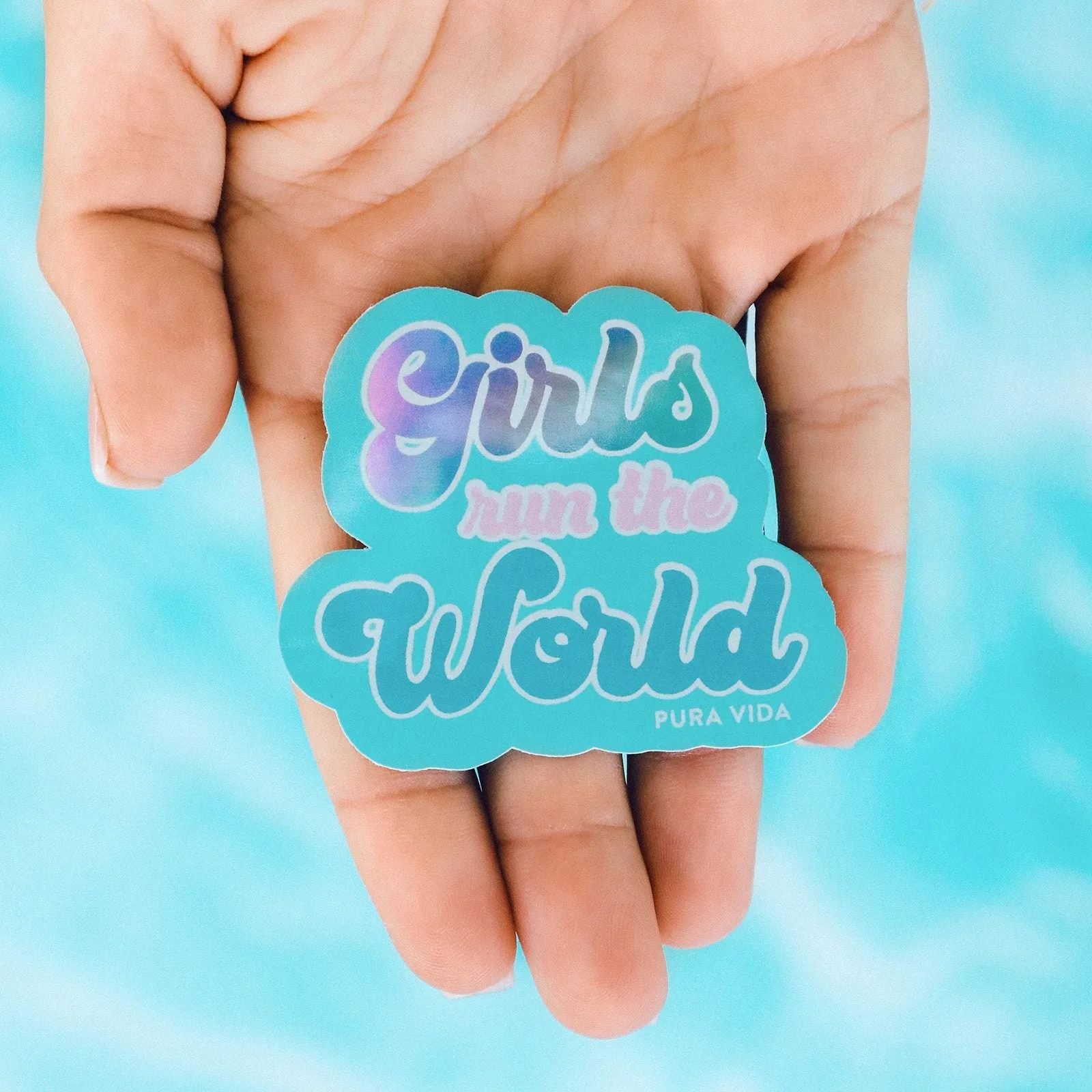 Girls Run the World Sticker