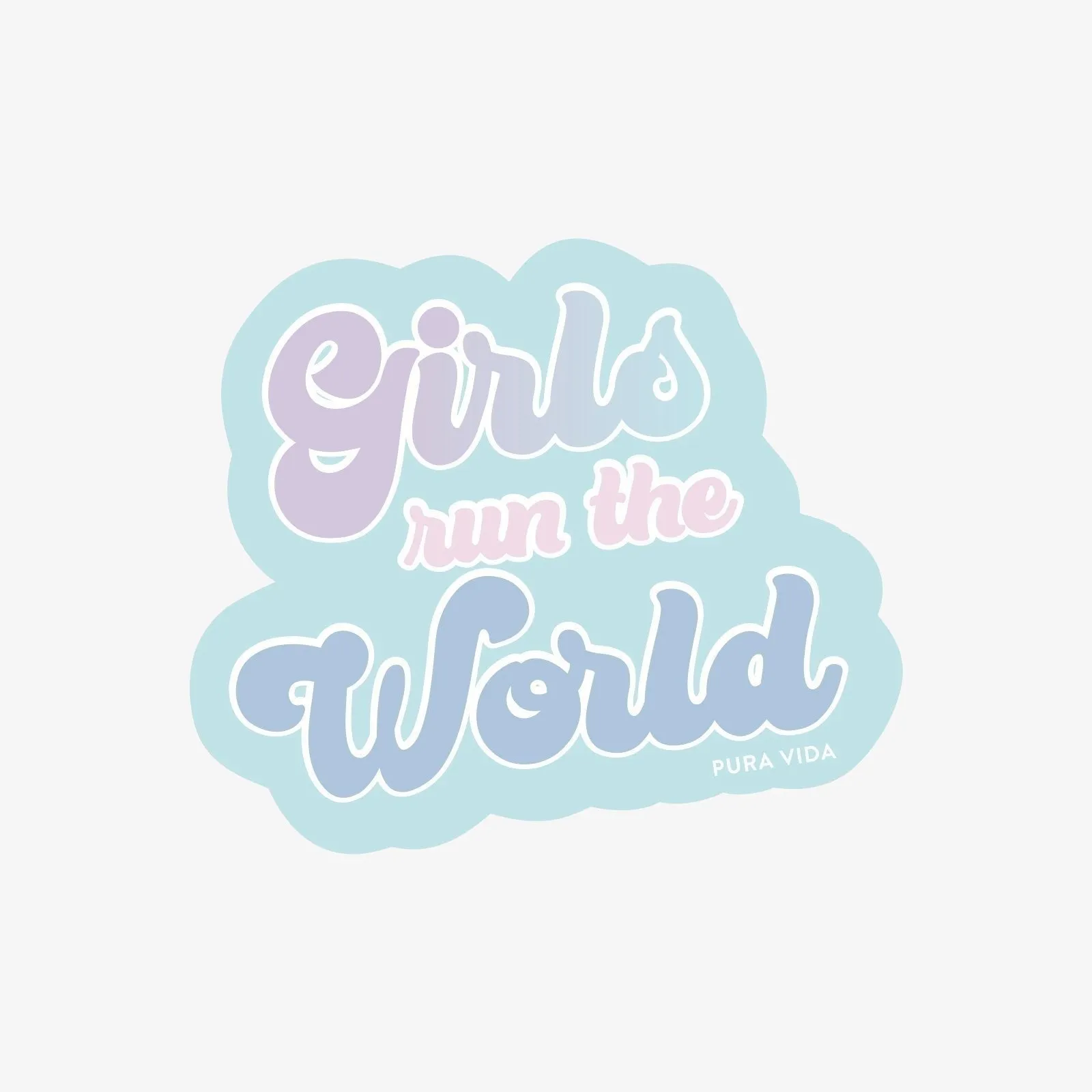 Girls Run the World Sticker