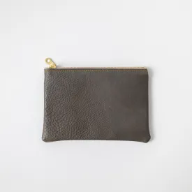 Grey Cypress Small Zip Pouch