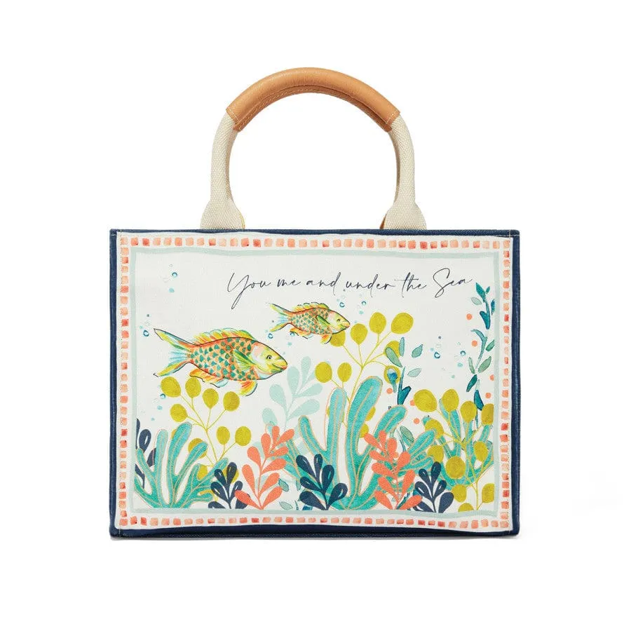 Happy Fish Medium Tote