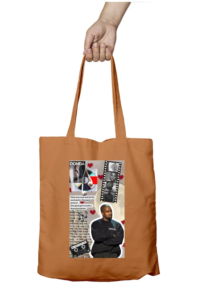 Kanye West Inspired Tote Bag