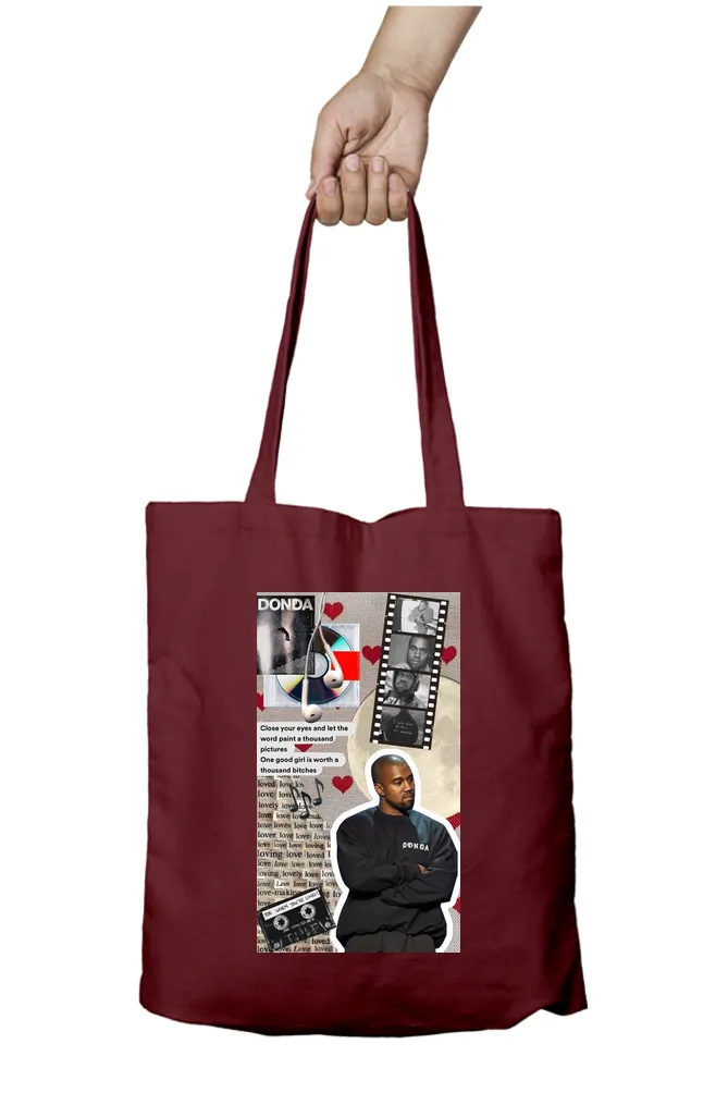 Kanye West Inspired Tote Bag