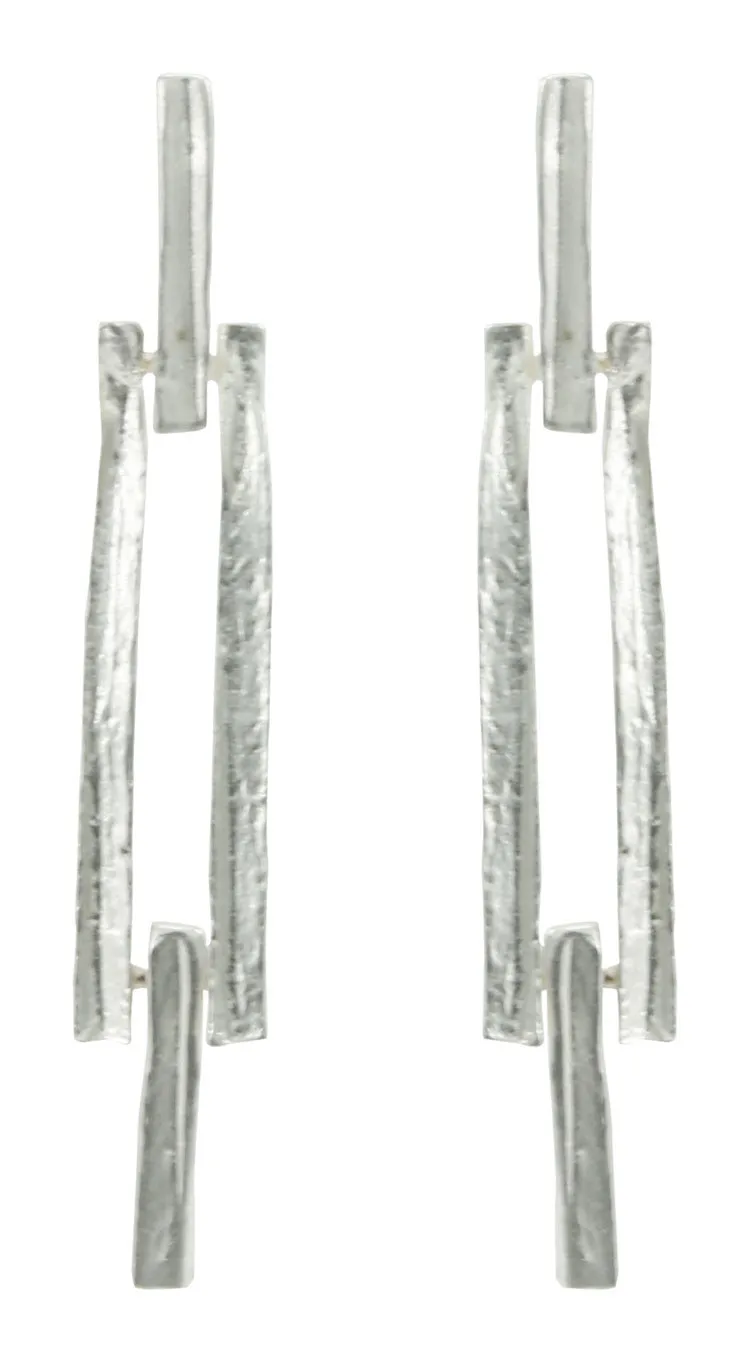 Karine Sultan Camille Art Deco Drop Earrings