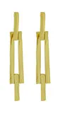 Karine Sultan Camille Art Deco Drop Earrings