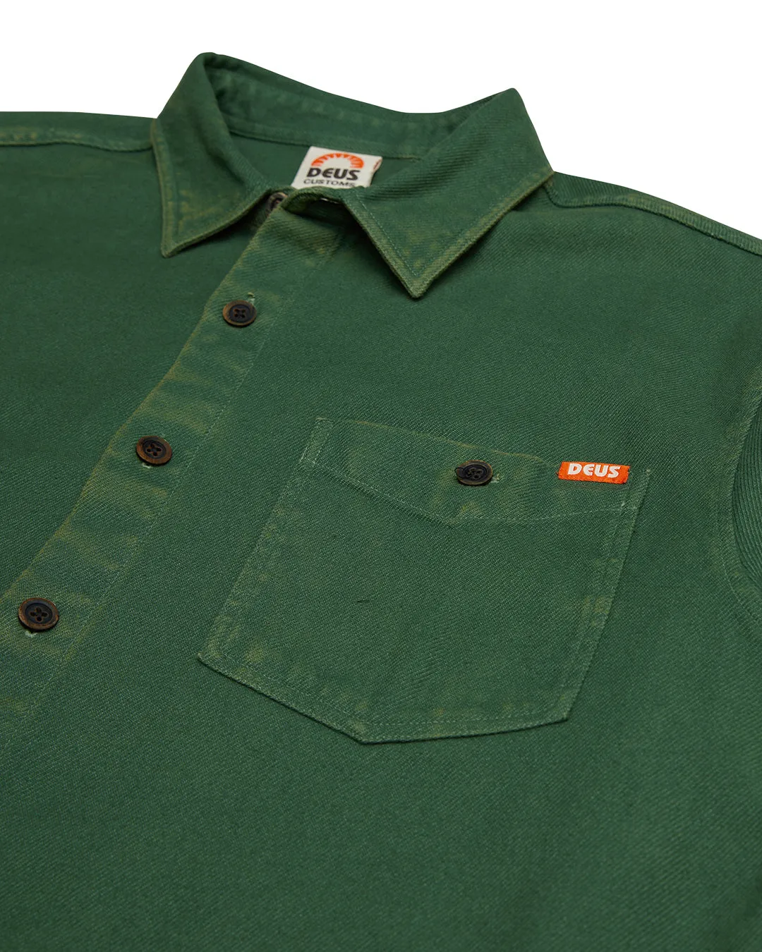 Keon Flannel Shirt - Hillside Green