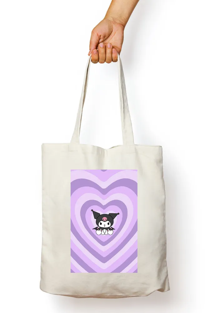 Kuromi Charm Tote Bag