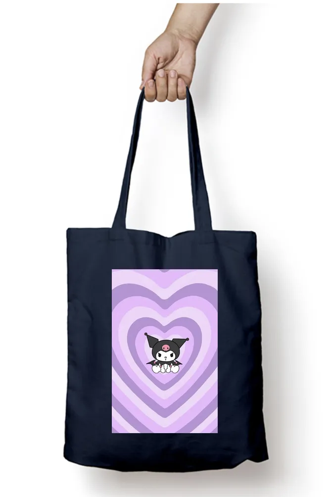 Kuromi Charm Tote Bag