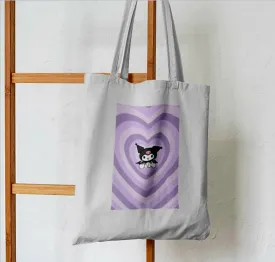 Kuromi Charm Tote Bag