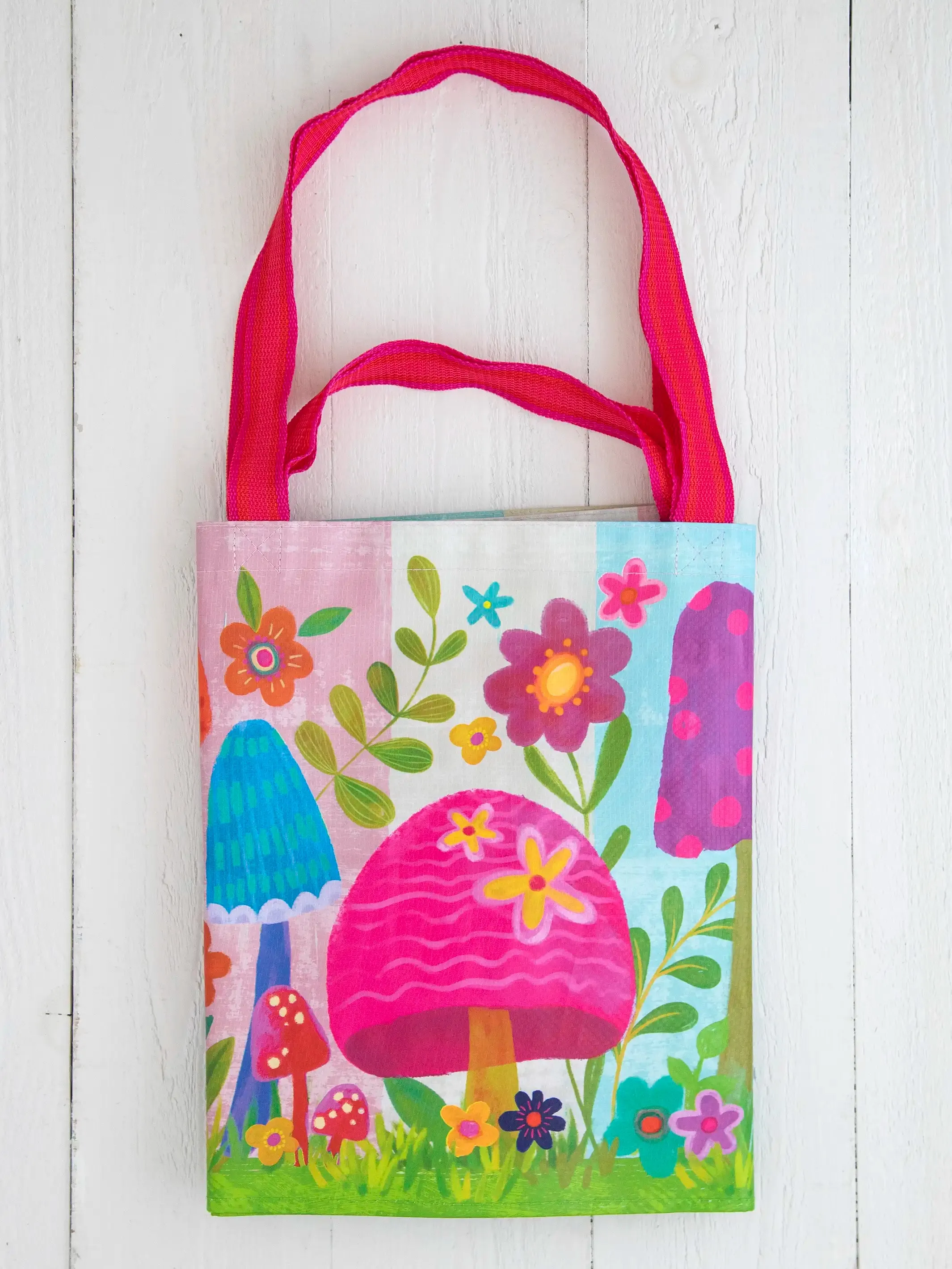 Laundry Traveling Moving Tote Bag - Mushroom