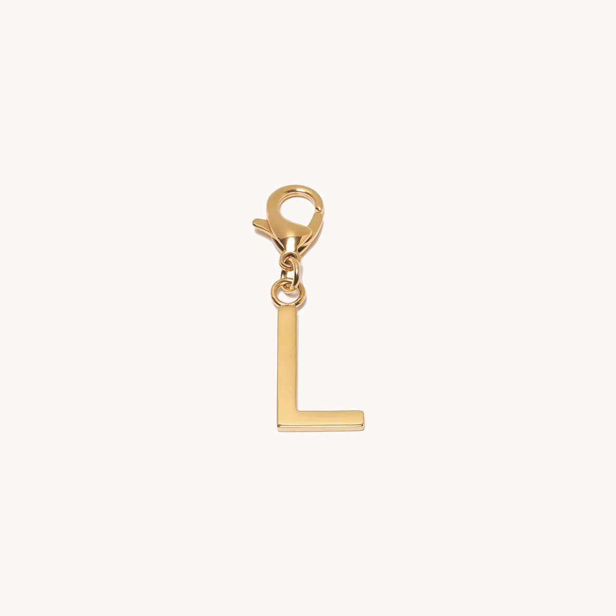 Letter Charm | Stainless Steel