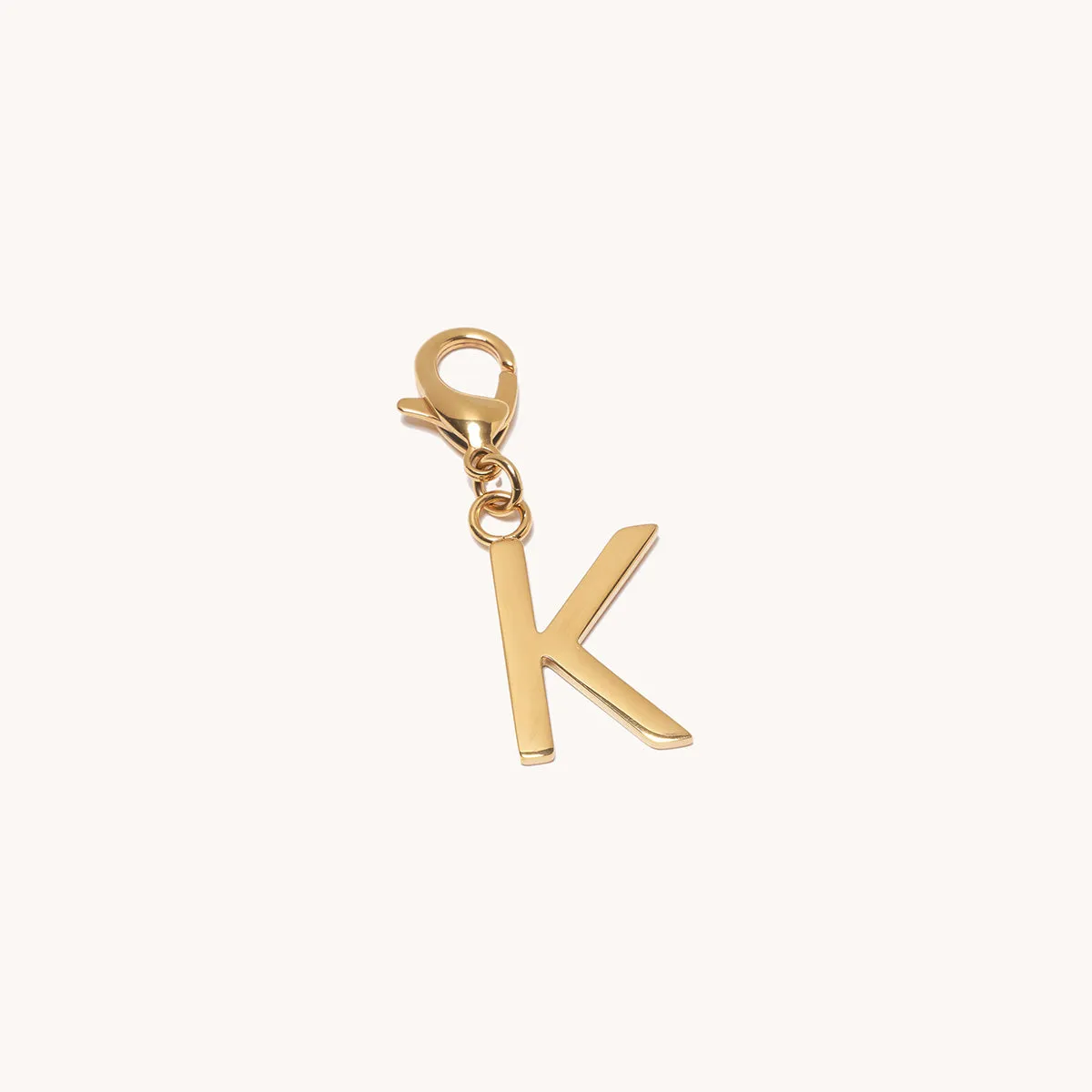 Letter Charm | Stainless Steel