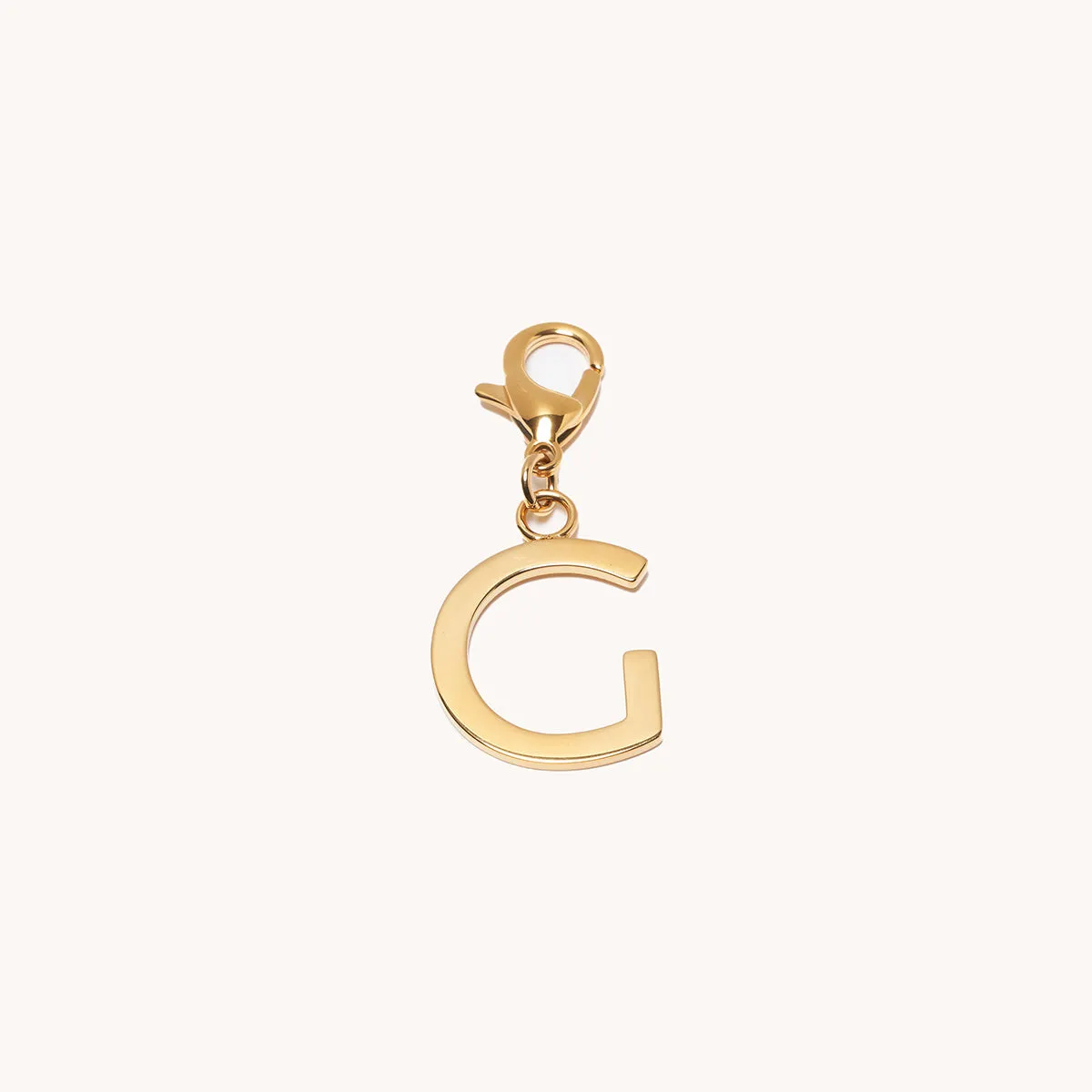 Letter Charm | Stainless Steel