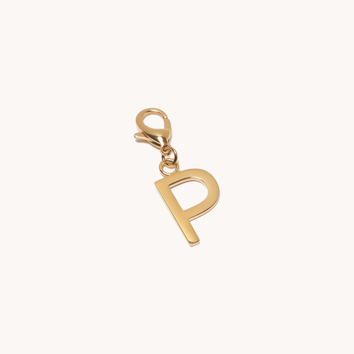 Letter Charm | Stainless Steel