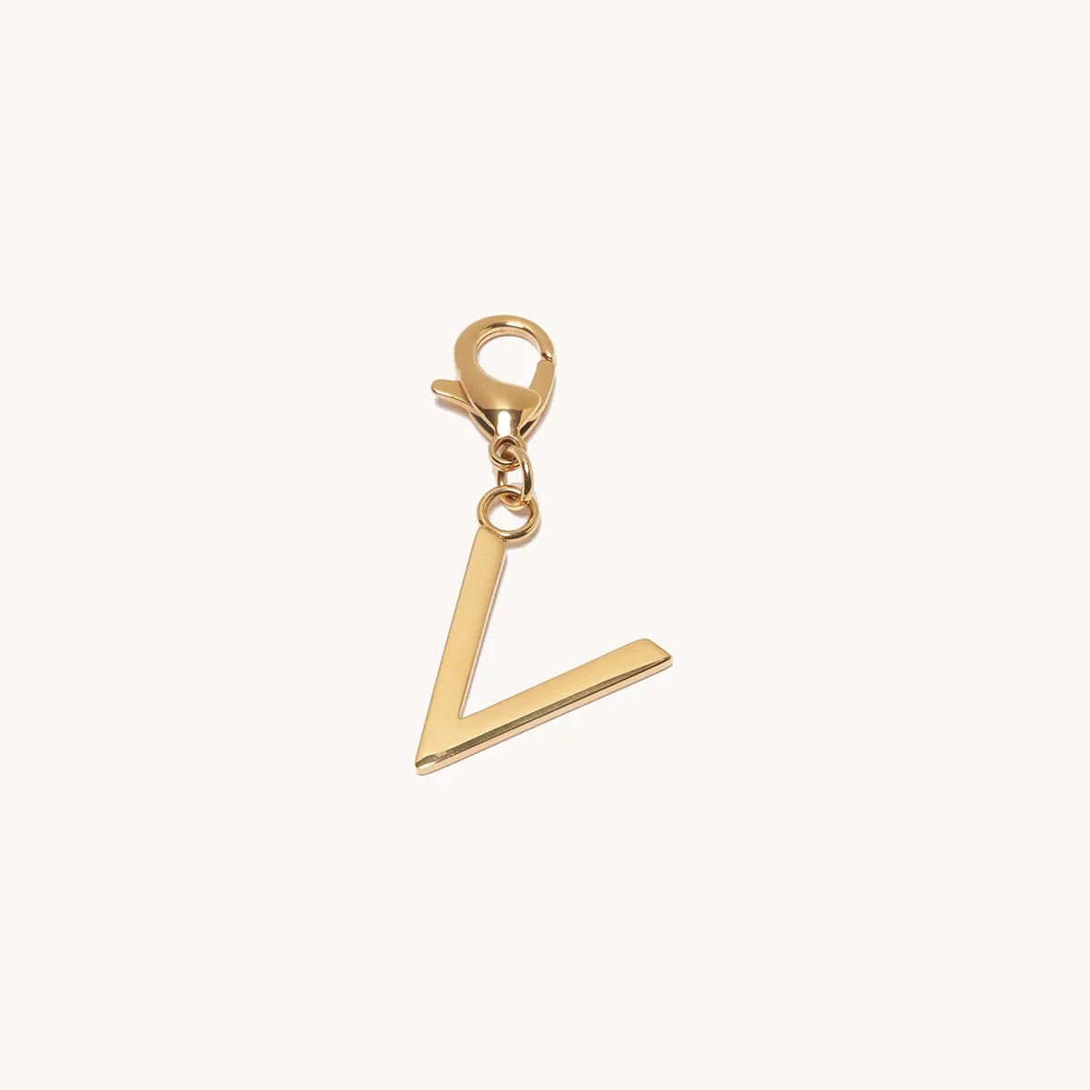 Letter Charm | Stainless Steel