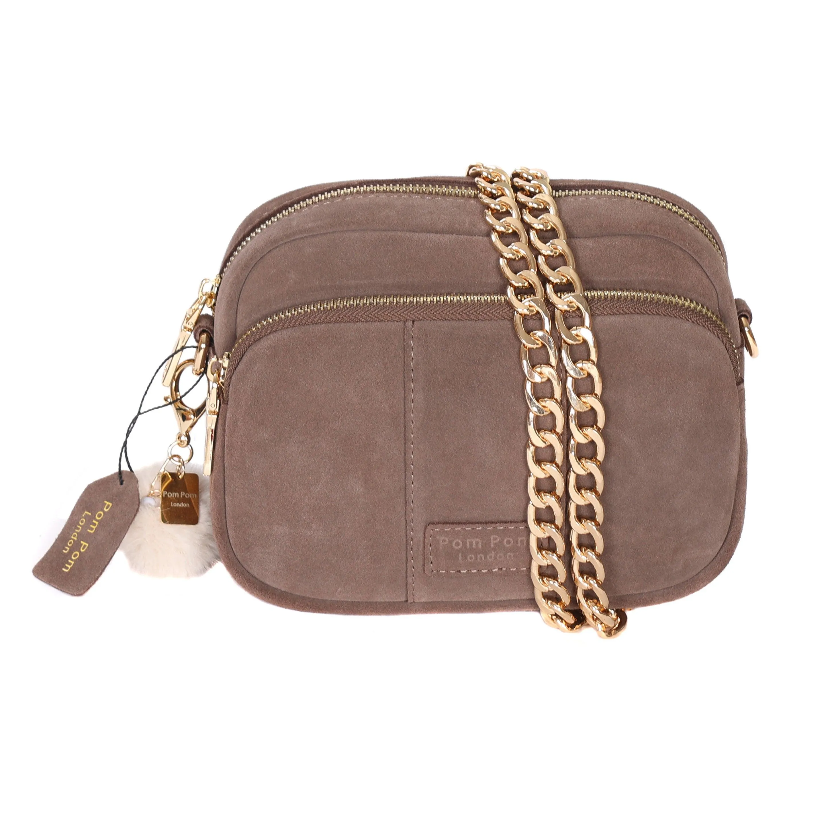 Mayfair Suede Bag Mocha & Accessories