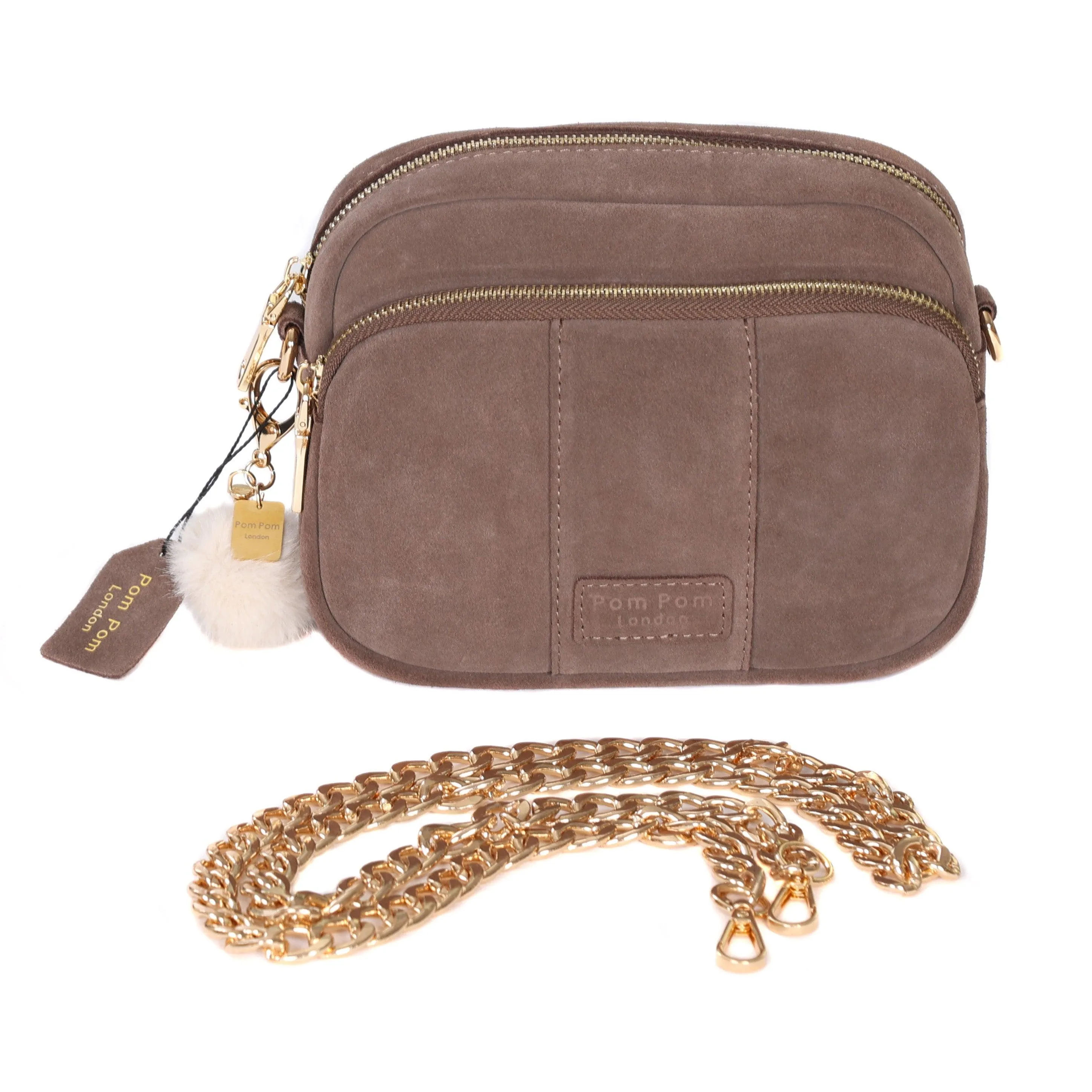 Mayfair Suede Bag Mocha & Accessories