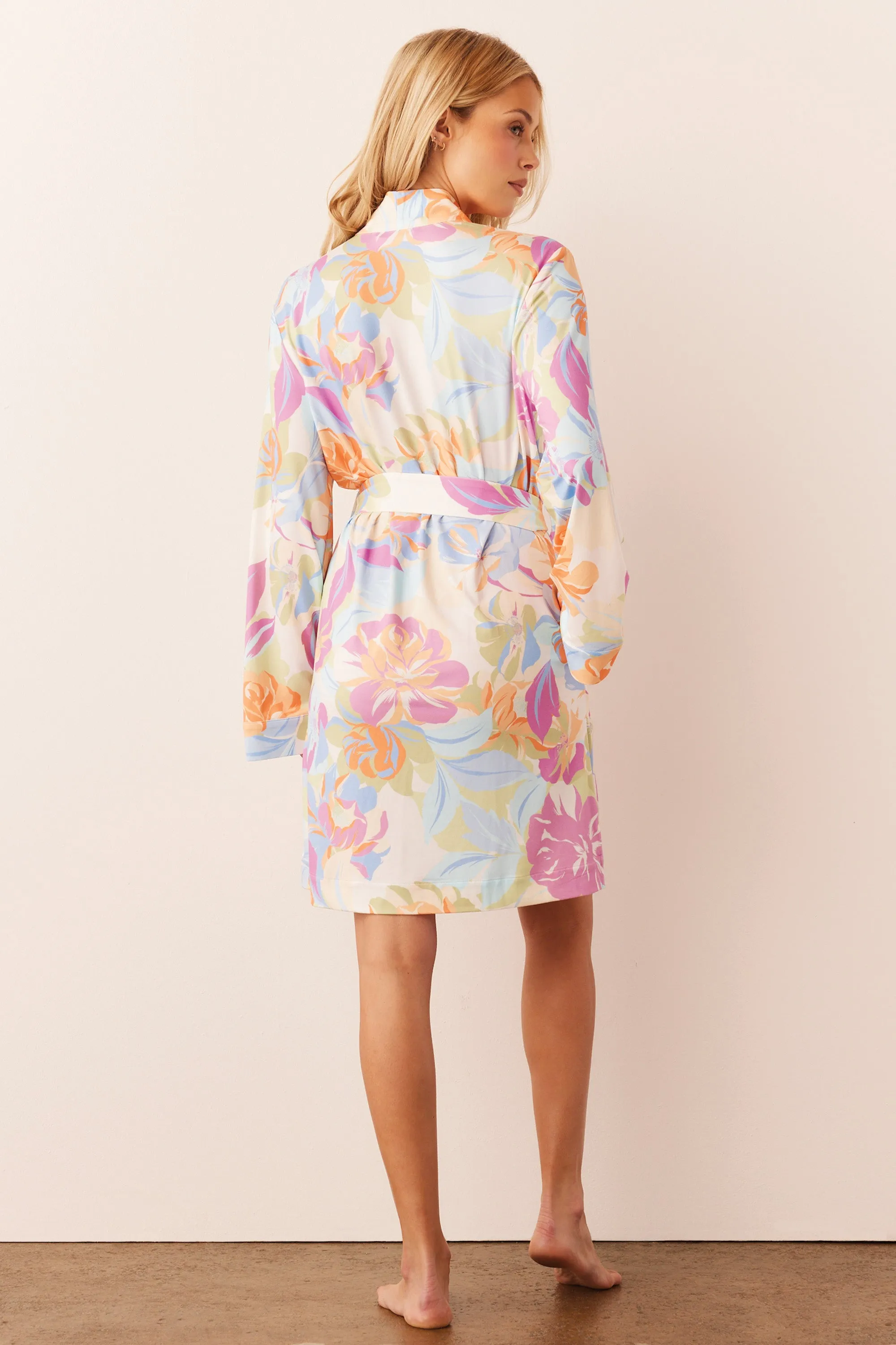 Meadow Classic Short Robe | Dreamscape