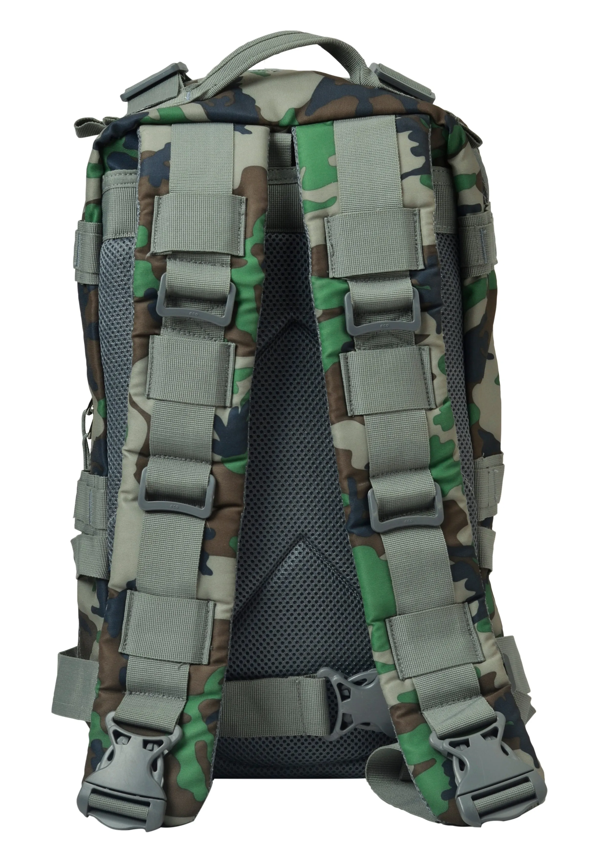 Military Tactical 29L Woodland A Camo Rucksack