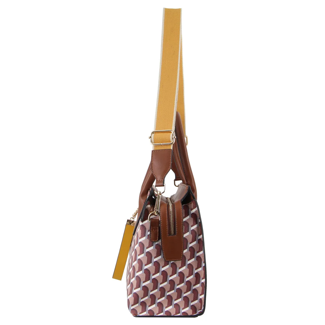 Milleni Geometric Fashion Tote NC3533