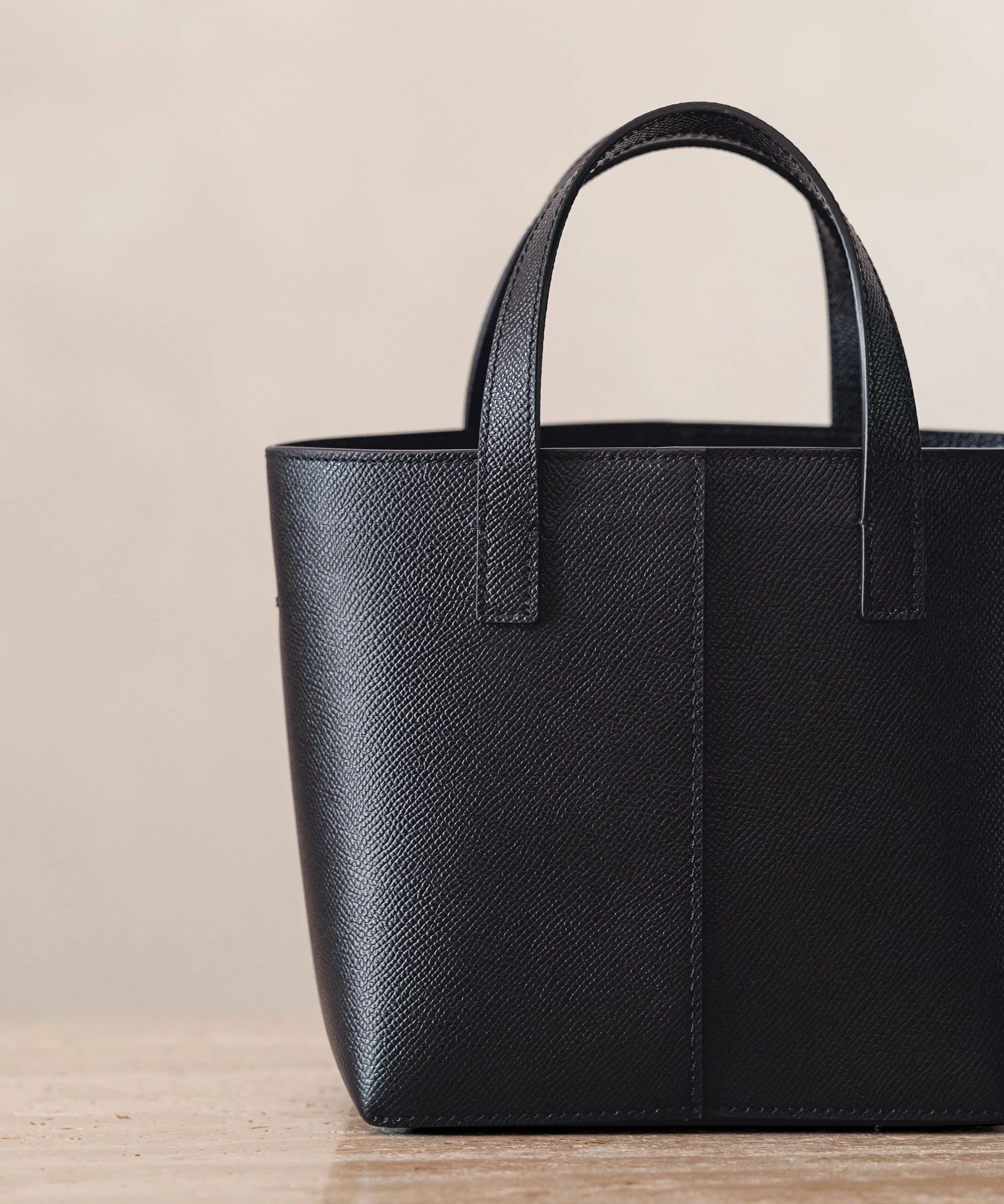 Mini Leather Tote